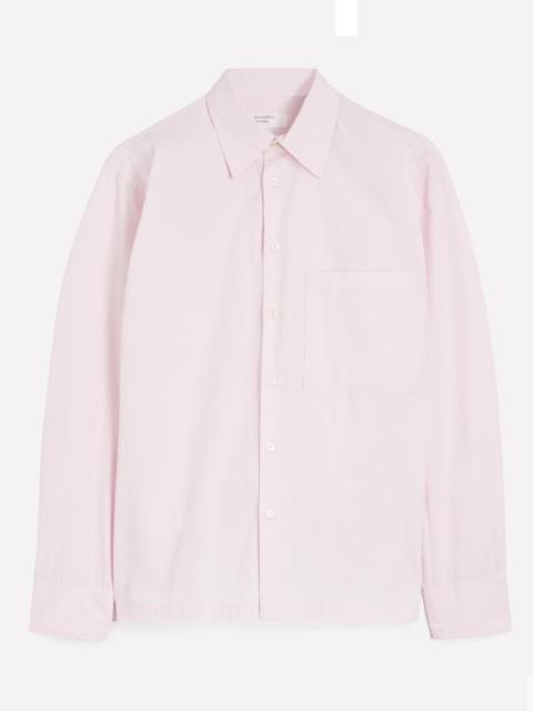 Universal Works Pale Pink Broadcloth Lucky Shirt