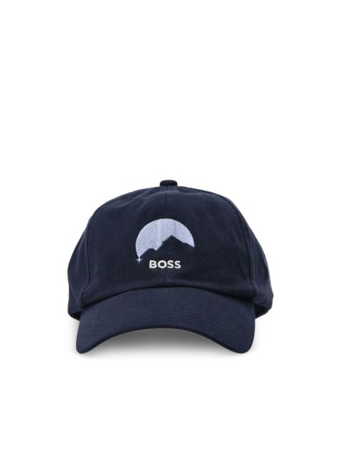 BOSS embroidered-logo baseball cap