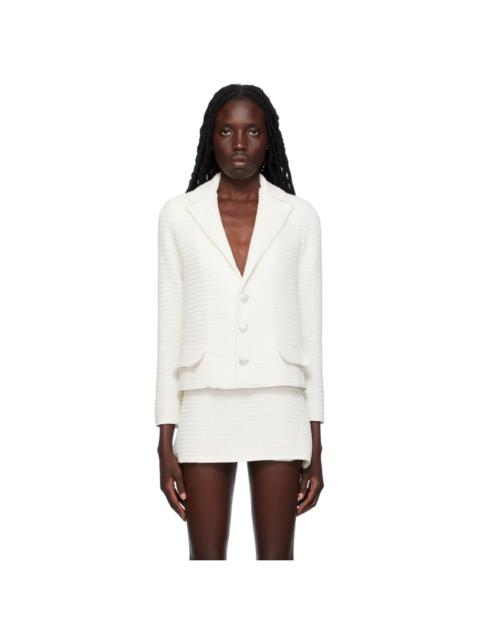 MACH & MACH White Heart Jacket