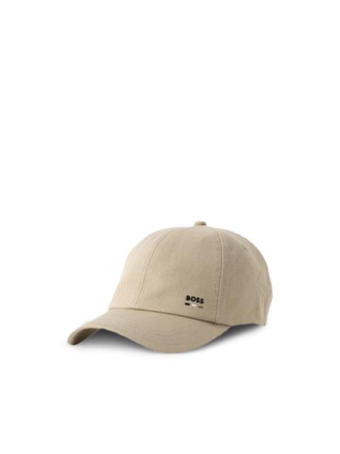BOSS logo-patch six-panel cap