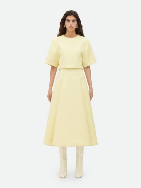 Bottega Veneta Compact Wool Cropped Top