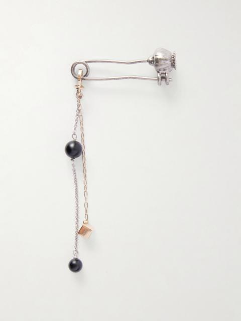 Lemaire Thistle silver-tone bag charm Multi
