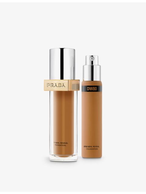 Prada Reveal skin optimising refillable foundation 30ml