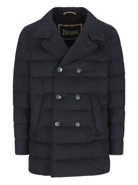 Herno double-breasted padded coat