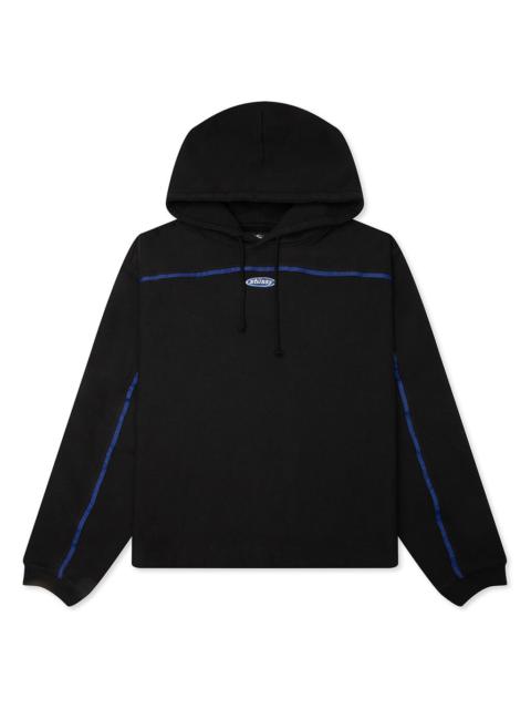 Stüssy OVAL PULLOVER HOOD - BLACK