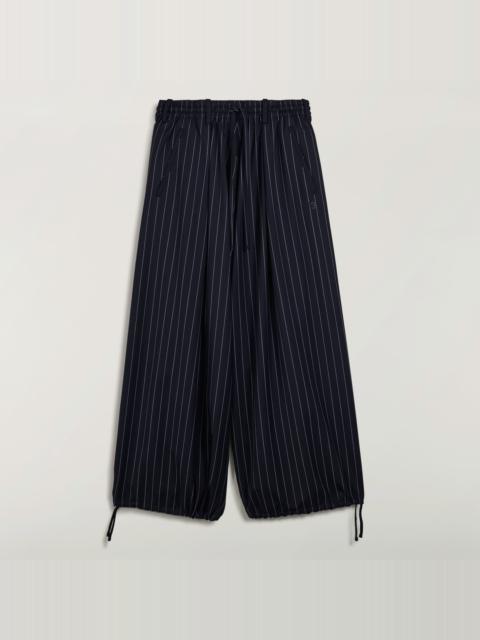 Y-3 Y-3 REFINED WOOL CROPPED WIDE LEG PANTS