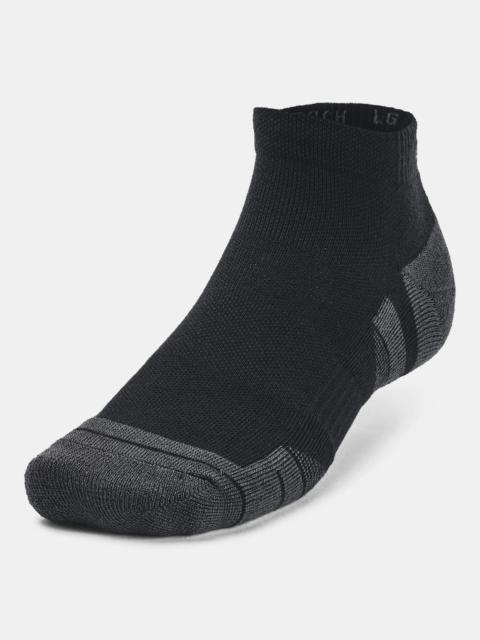 Under Armour Unisex UA Performance Tech 3-Pack Low Cut Socks