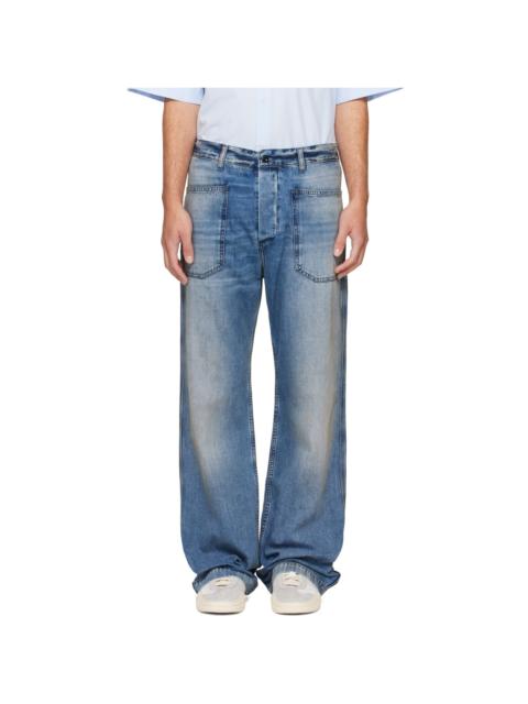 Acne Studios Blue Regular Fit Jeans