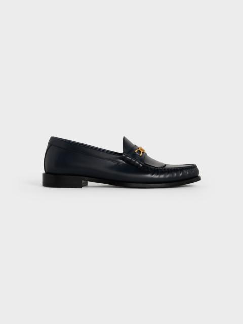 Celine Luco Maillon Triomphe Loafer in Polished Calfskin