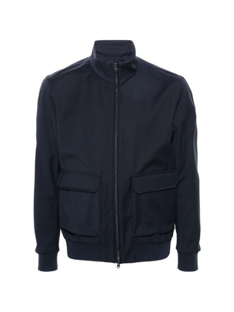 Herno virgin-wool bomber jacket