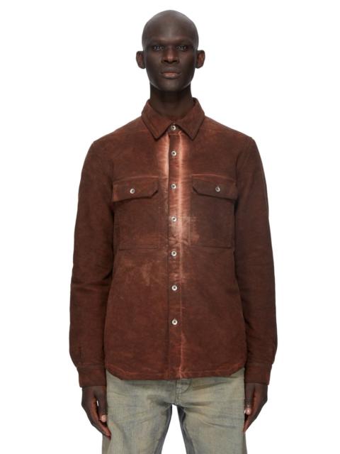 Rick Owens DRKSHDW padded shirt jacket