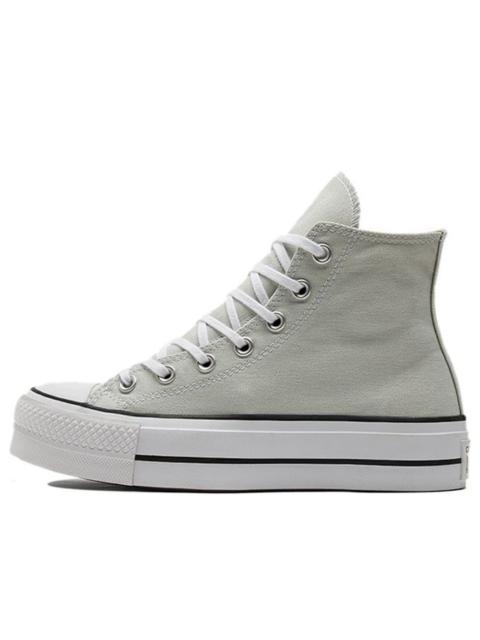 Converse (WMNS) Converse Chuck Taylor All Star Lift Platform High 'Light Silver' 572720C