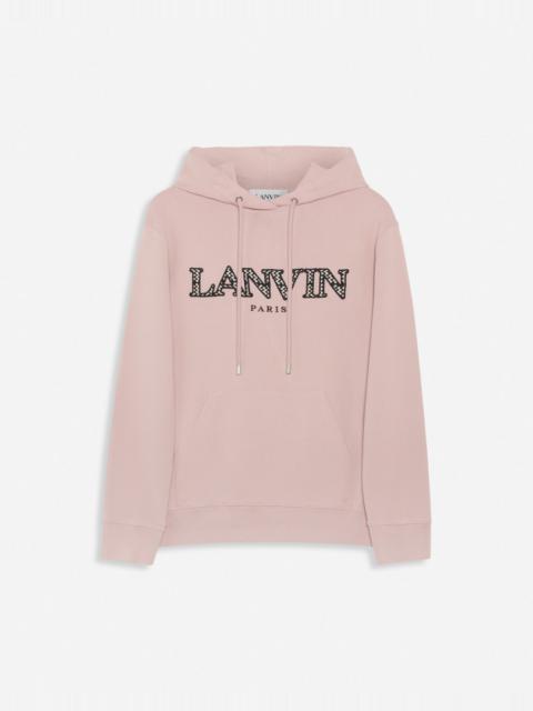 Lanvin CURB EMBROIDERED HOODIE