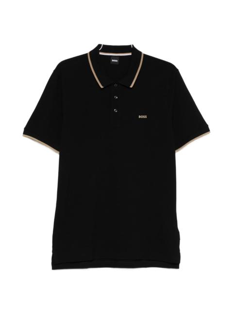 BOSS Boss Logo-detail Polo Shirt