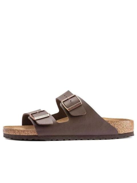 BIRKENSTOCK Birkenstock Arizona Birko-Flor 'Dark Brown' 0051701