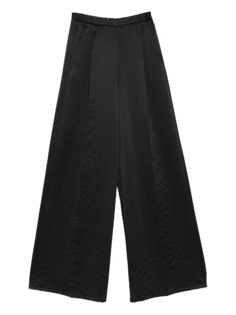 forte_forte pleated cupro trousers