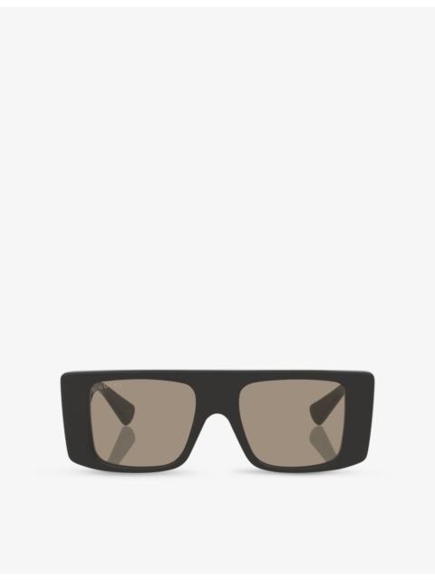 GUCCI GG1888S Square-Frame Acetate Sunglasses
