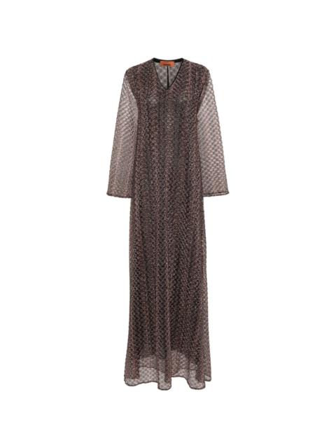 lurex kaftan