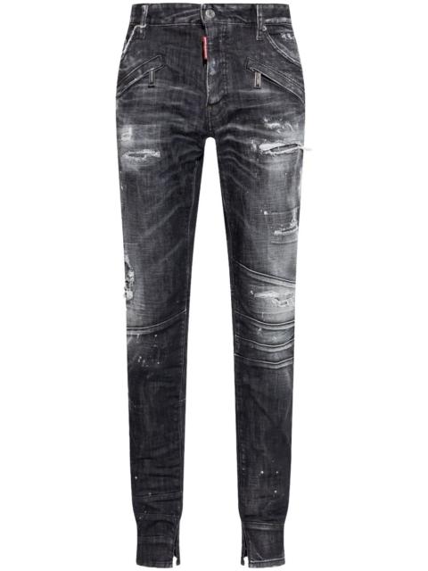 DSQUARED2 logo-tag jeans
