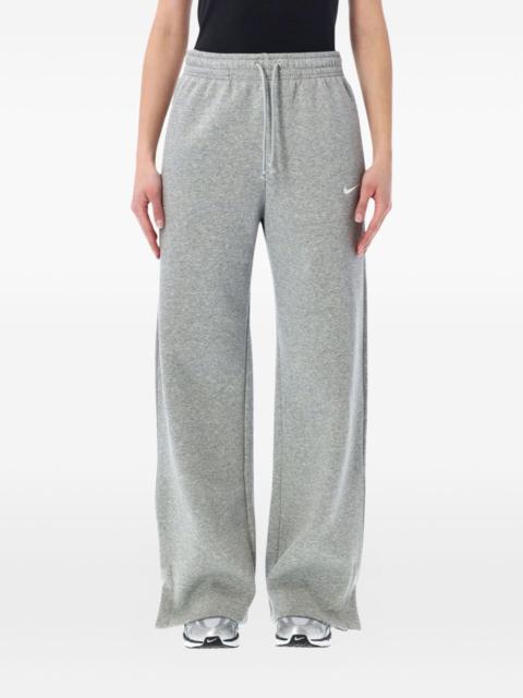 Nike logo-detail wide-leg-fit track pants
