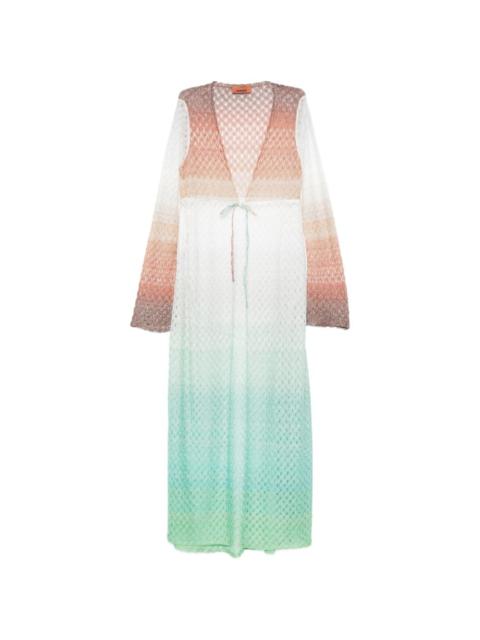 Missoni open-knit cover-up