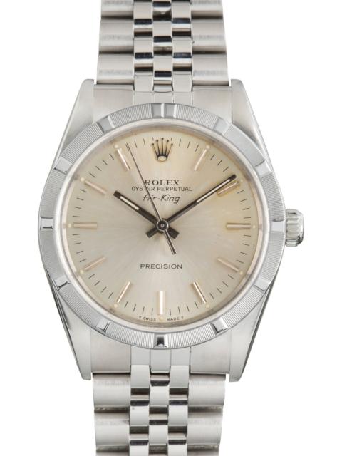 ROLEX Used Rolex Air-King Ref 14010 Engine Turned Bezel