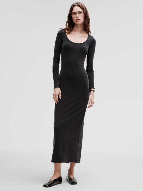 lululemon Drapey Softstreme Long-Sleeve Maxi Dress