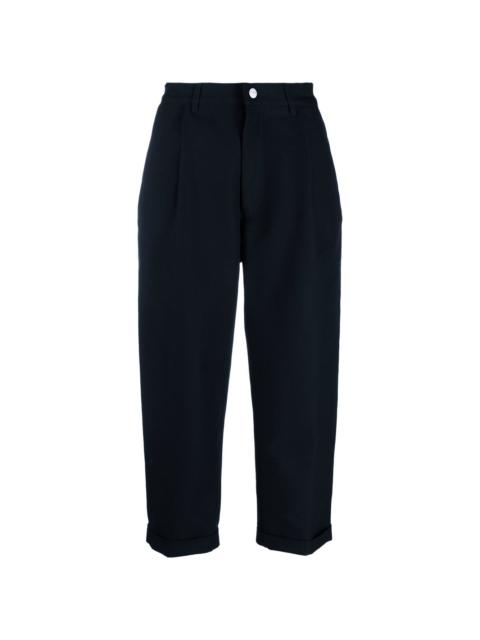 cropped tailored trousers