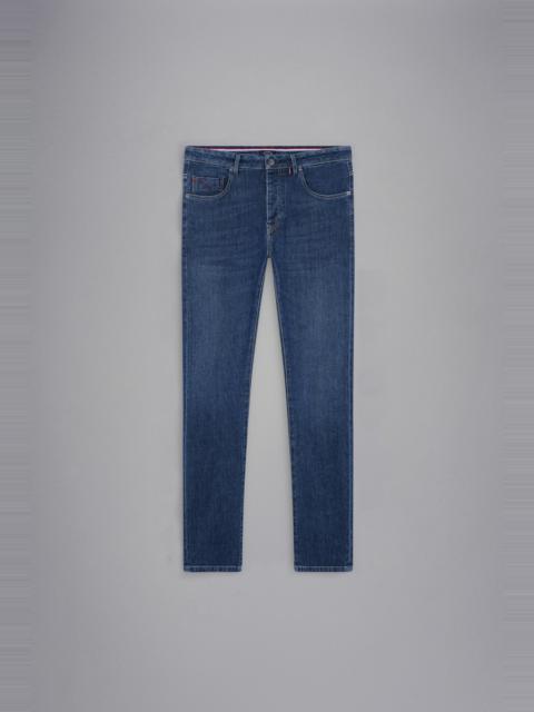 Paul & Shark RED RIVET STRETCH COTTON JEANS