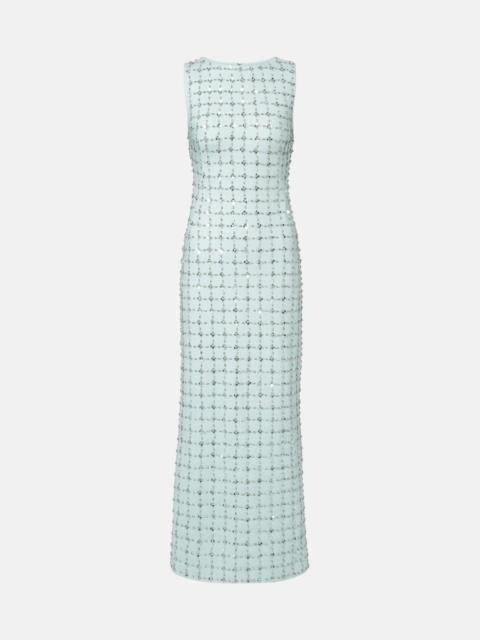 SIMKHAI Sequined maxi dress