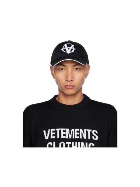 VETEMENTS Black Anarchy Cap