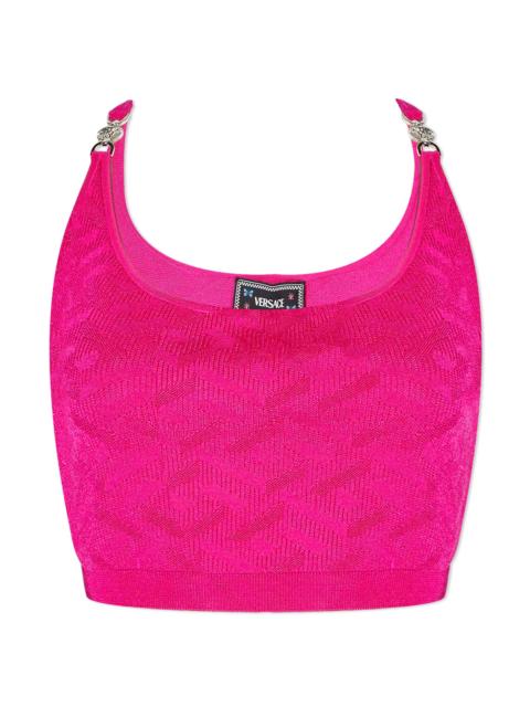 VERSACE Versace Medusa Head Crop Top