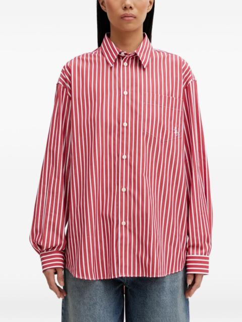 Sporty & Rich striped pocket shirt
