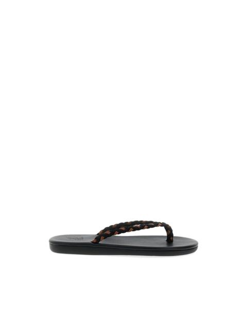 ANCIENT GREEK SANDALS Saionara braided flip-flops