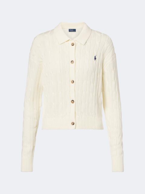 Polo Ralph Lauren Cable-knit cotton cardigan