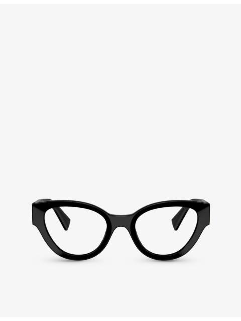 Miu Miu MU 01VV Phantos-Frame Acetate Optical Glasses