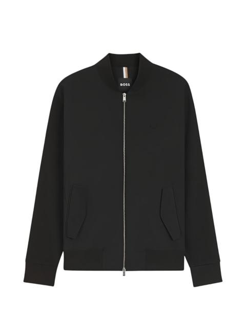 BOSS zip-up bomber jacket
