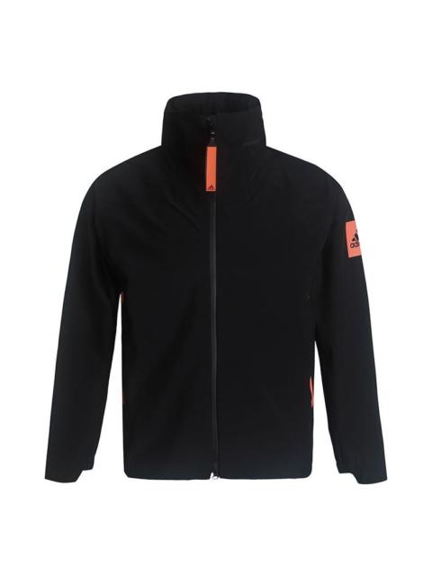 adidas Outdoor Sports Hooded Jacket Men Black GL1355