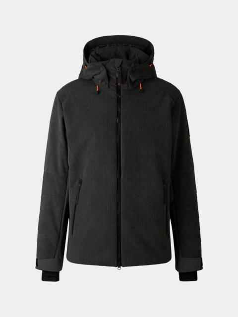 BOGNER Hardo Corduroy ski jacket in Dark green