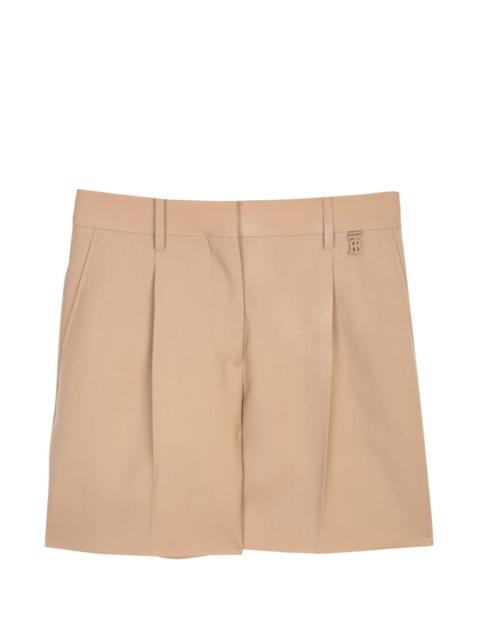 Burberry pleated shorts