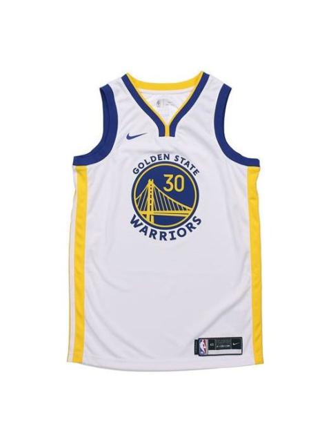 Nike Nike Golden State Warriors Swingman Jersey Stephen Curry White CW3591-107