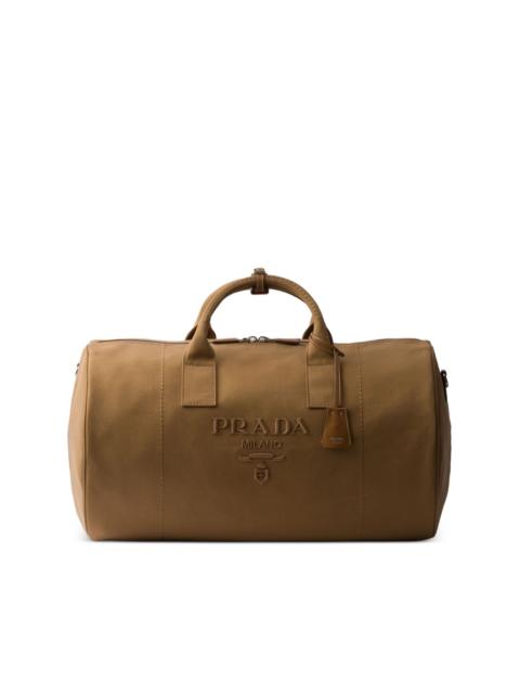 Prada logo-embossed bag