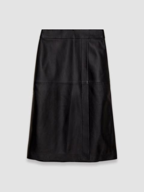 JOSEPH Nappa Leather Sèvres Skirt