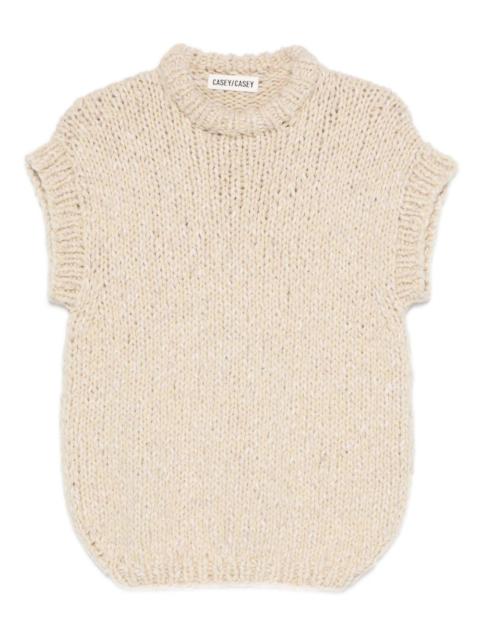 CASEY/CASEY round-neck knitted top