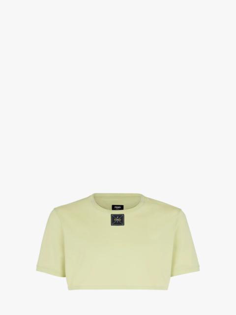 FENDI Green jersey T-shirt