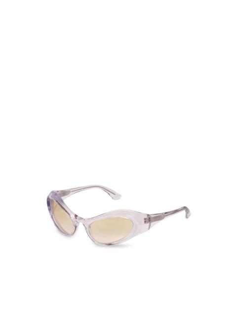 HENRIK VIBSKOV Scott geometric-frame sunglasses