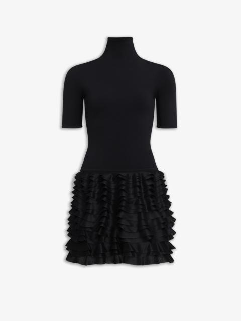 Alaïa FRILL MINI DRESS