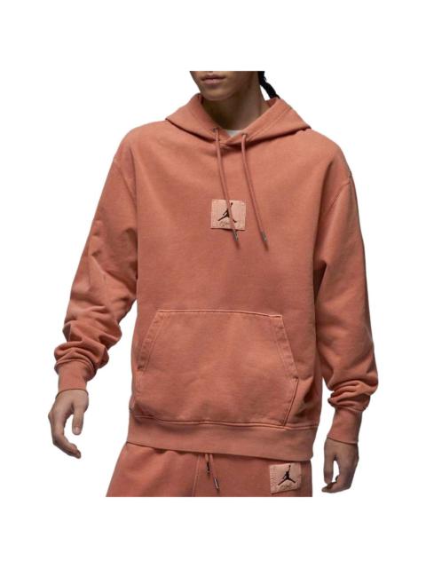 Jordan Air Jordan Flight Fleece Pullover Hoodie 'Orange Red' FB7291-810