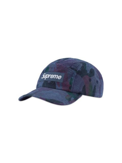 Supreme Washed Canvas Camp Cap 'Navy Camo'