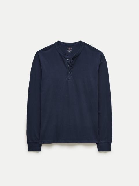 J.CREW Vintage-wash cotton henley